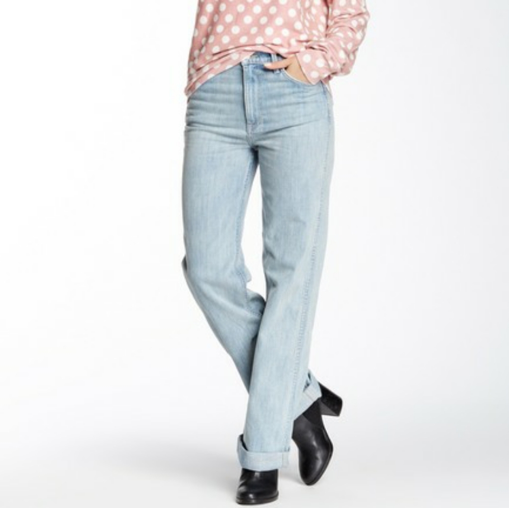 WILDFOX Vintage Highrise Stovepipe Jeans Size 25